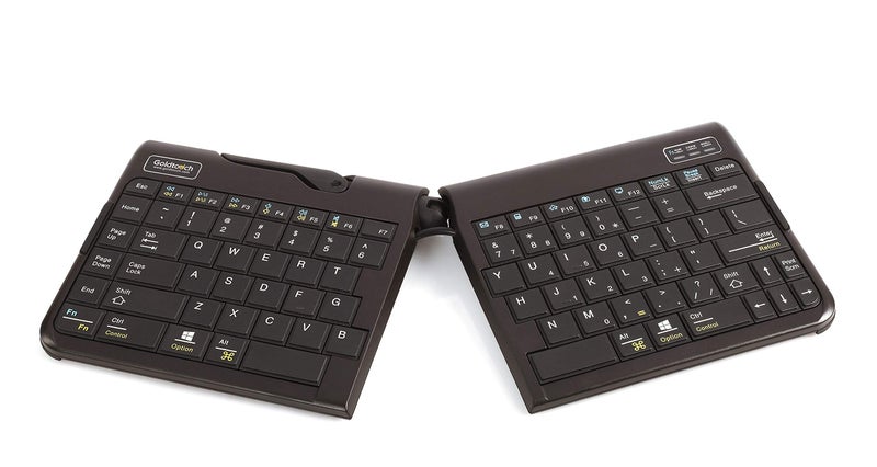 Goldtouch GTP-0044W Go!2 Bluetooth Wireless Mobile Keyboard, Portable Foldable Travel Keyboard Black - Image 2